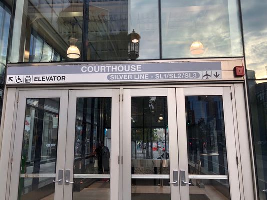 MBTA/SILVER LINE COURTHOUSE STATION Updated August 2024 36 Photos