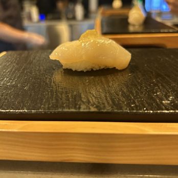 Omakase OSUKAA LIC - Hokkaido Sea Scallop with Yuzu Jelly - Japanese Near Me - Long Island City, New York