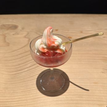 Odo - Milk soft serve, strawberry - Japanese Near Me - New York, New York Odo - Milk soft serve, strawberry - Japanese Near Me - New York, New York