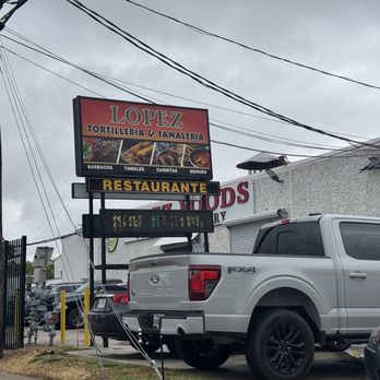 Lopez Tamalerilla - Outside. They have their own tortilla factory. - Mexican Near Me - Dallas, Texas