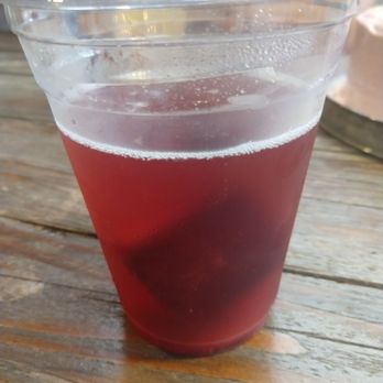 Merrow's Garden Bar - Tart berry ice cube mimosa ($8). - Bars Near Me - North Charleston, South Carolina Merrow's Garden Bar - Tart berry ice cube mimosa ($8). - Bars Near Me - North Charleston, South Carolina