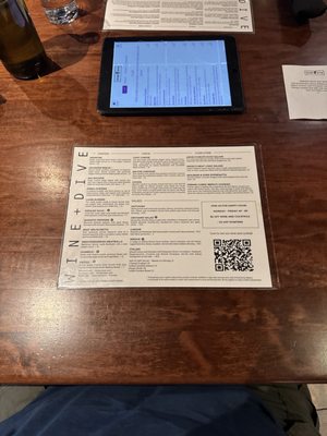 Menu photo 1 Wine Dive Kitchen Manhattan, KS Menu photo 1 Wine Dive Kitchen Manhattan, KS