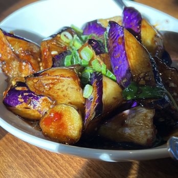 My Burma - Eggplant with Garlic Sauce - Burmese Near Me - Davis, California My Burma - Eggplant with Garlic Sauce - Burmese Near Me - Davis, California
