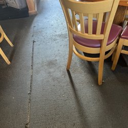 The FarmHouse Restaurant - This is carpet...