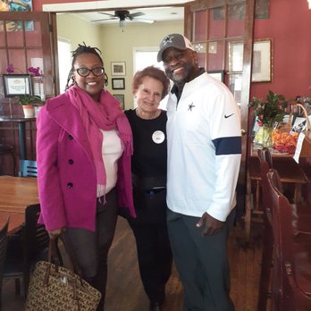 Sweet Potato Cafe - Ms. Vita honored us by taking a pic! She said she has been there 7 of the 8 years it's been open! We see why! Thank you for your service! - American Near Me - Stone Mountain, Georgia Sweet Potato Cafe - Ms. Vita honored us by taking a pic! She said she has been there 7 of the 8 years it's been open! We see why! Thank you for your service! - American Near Me - Stone Mountain, Georgia
