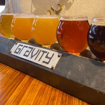 Gravity Taphouse Grille - Beer flight - New American Near Me - Grand Rapids, Michigan