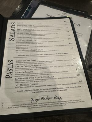 Menu photo 7 James Madison's Pub Madison, CT