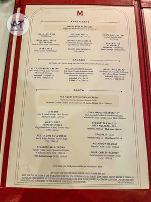Menu photo 4 Maggiano's Little Italy Atlanta, GA Menu photo 4 Maggiano's Little Italy Atlanta, GA