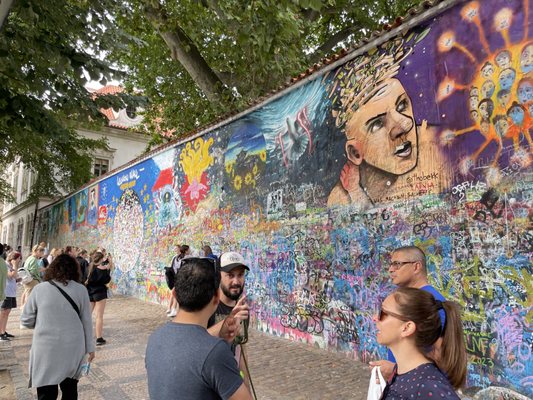 Photo of John Lennon Wall - Prague, PR, CZ.