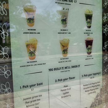 The Lime Stand - Menu (June 2026) - Bubble Tea Near Me - Portland, Oregon