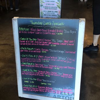 Nico's Pier 38 - Daily lunch specials - Seafood Near Me - Honolulu, Hawaii