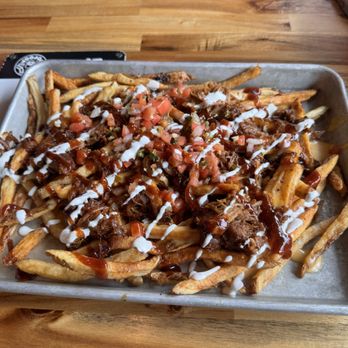Voodoo Brewing - Pulled pork fries - Brewpubs Near Me - Roswell, Georgia