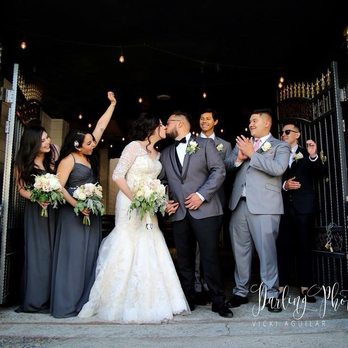 Dapper Man - Roberto rocking my tuxedo on his wedding day (all the gents KEEP their outfits). - Formal Wear Near Me - Modesto, California