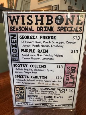 Menu photo 1 Wishbone Chicago, IL