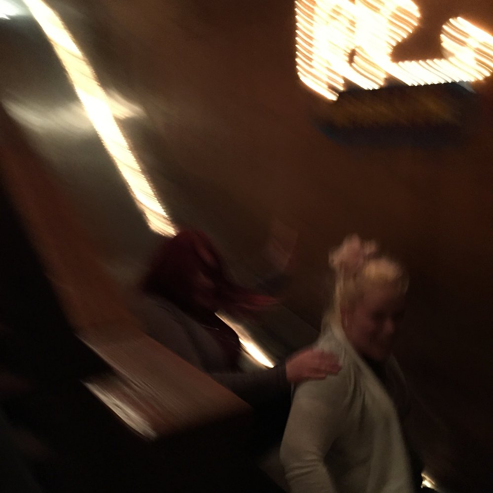 Rustler's Rooste - Yee-haw! Sister and I going down the slide. - Steakhouses Near Me - Phoenix, Arizona
