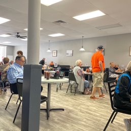 We always pack the house when we eat
