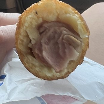 Sonic Drive-In - Slushes were pure syrup. Bit into this corndog and found a bug baked into the batter. Gross. - Burgers Near Me - Abilene, Texas Sonic Drive-In - Slushes were pure syrup. Bit into this corndog and found a bug baked into the batter. Gross. - Burgers Near Me - Abilene, Texas