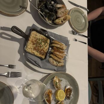 Fin & Fino - Crab Dip Mussels L Cajun Oyster - Seafood Near Me - Charlotte, North Carolina