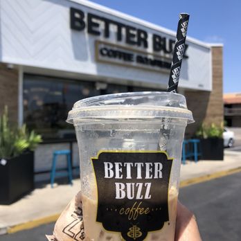 Better Buzz Coffee Miramar - Ice Honey latte - Coffee & Tea Near Me - San Diego, California