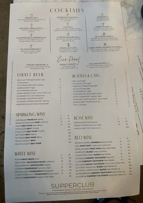 Menu photo 4 SupperClub SouthEnd Charlotte, NC Menu photo 4 SupperClub SouthEnd Charlotte, NC