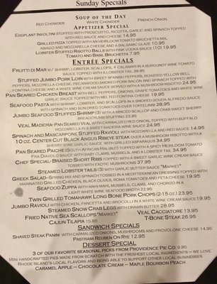 Menu photo 8 Twin Oaks Restaurant Cranston, RI Menu photo 8 Twin Oaks Restaurant Cranston, RI