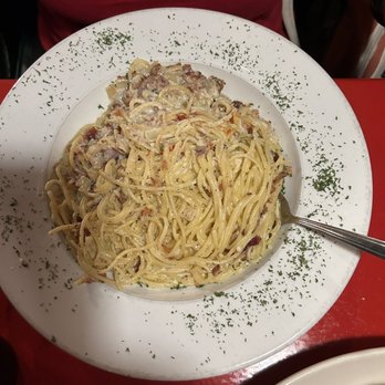 Amedeo's Italian Restaurant - Pasta Carbonara - Italian Near Me - Raleigh, North Carolina Amedeo's Italian Restaurant - Pasta Carbonara - Italian Near Me - Raleigh, North Carolina
