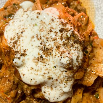 Bar Peached - mapo bolognese - Cocktail Bars Near Me - Austin, Texas Bar Peached - mapo bolognese - Cocktail Bars Near Me - Austin, Texas