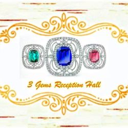 3 GEMS Reception Hall - Reception hall 
Event Center 
XV añeras 
Weddings 
Graduations 
Private Events