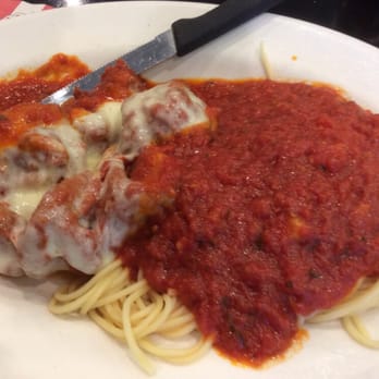 Randazzo's Clam Bar - Shrimp parmigiana. I'm in heaven. - Seafood Near Me - Brooklyn, New York