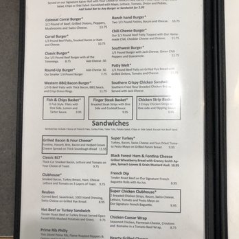 Baker Truck Corral - Menu - Breakfast & Brunch Near Me - Baker City, Oregon
