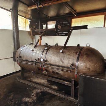 TAG Welding and Fabrication - 500 gallo offset smoker with rib rack counter weights and insulated firebox. - Metal Fabricators Near Me - Dalton, Georgia TAG Welding and Fabrication - 500 gallo offset smoker with rib rack counter weights and insulated firebox. - Metal Fabricators Near Me - Dalton, Georgia