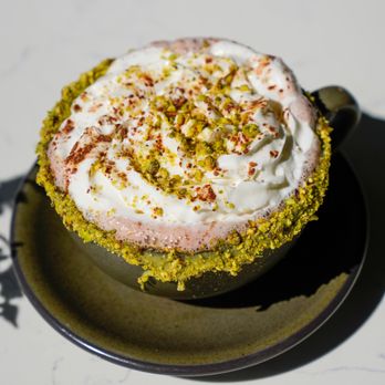 Café Bastille Miami Beach - NEW! Pistachio Hot Chocolate - Cafes Near Me - Miami Beach, Florida Café Bastille Miami Beach - NEW! Pistachio Hot Chocolate - Cafes Near Me - Miami Beach, Florida