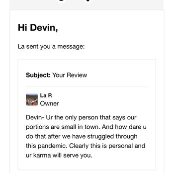 La Playa - Response from the owner proves the lack of customer service. - Mexican Near Me - Pacifica, California La Playa - Response from the owner proves the lack of customer service. - Mexican Near Me - Pacifica, California