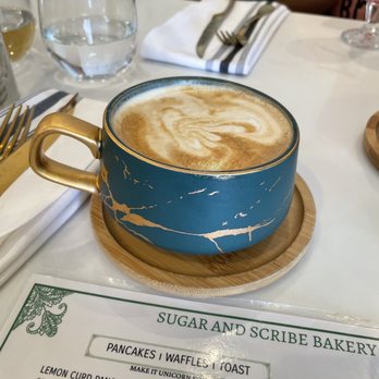 Sugar and Scribe  - Vanilla Latte - Bakeries Near Me - La Jolla, California