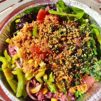 Pick N' Roll - Poke bowl with tuna and almost every side. - Japanese Near Me - Scottsdale, Arizona Pick N' Roll - Poke bowl with tuna and almost every side. - Japanese Near Me - Scottsdale, Arizona
