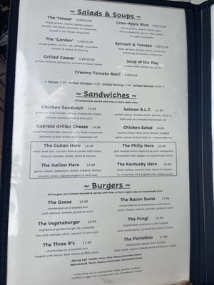Menu photo 5 The Goose Lexington Lexington, KY Menu photo 5 The Goose Lexington Lexington, KY
