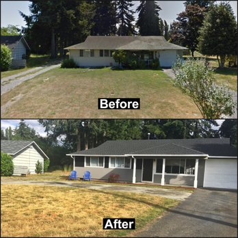 Tran's Landscaping & Gardening - Half circle drive and Japanese Maple Tree planted. - Landscaping Near Me