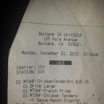 AMC Burbank 16 - Paid all this for shitty food and shitty customer service. No way ! - Cinema Near Me - Burbank, California