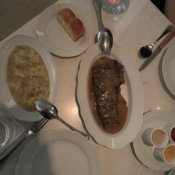 Camphor - Scallop Demi Lune and Steak au Poivre - French Near Me - Los Angeles, California