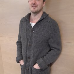 Franke Santos - A sweater commissioned by Kiss the Ground.
