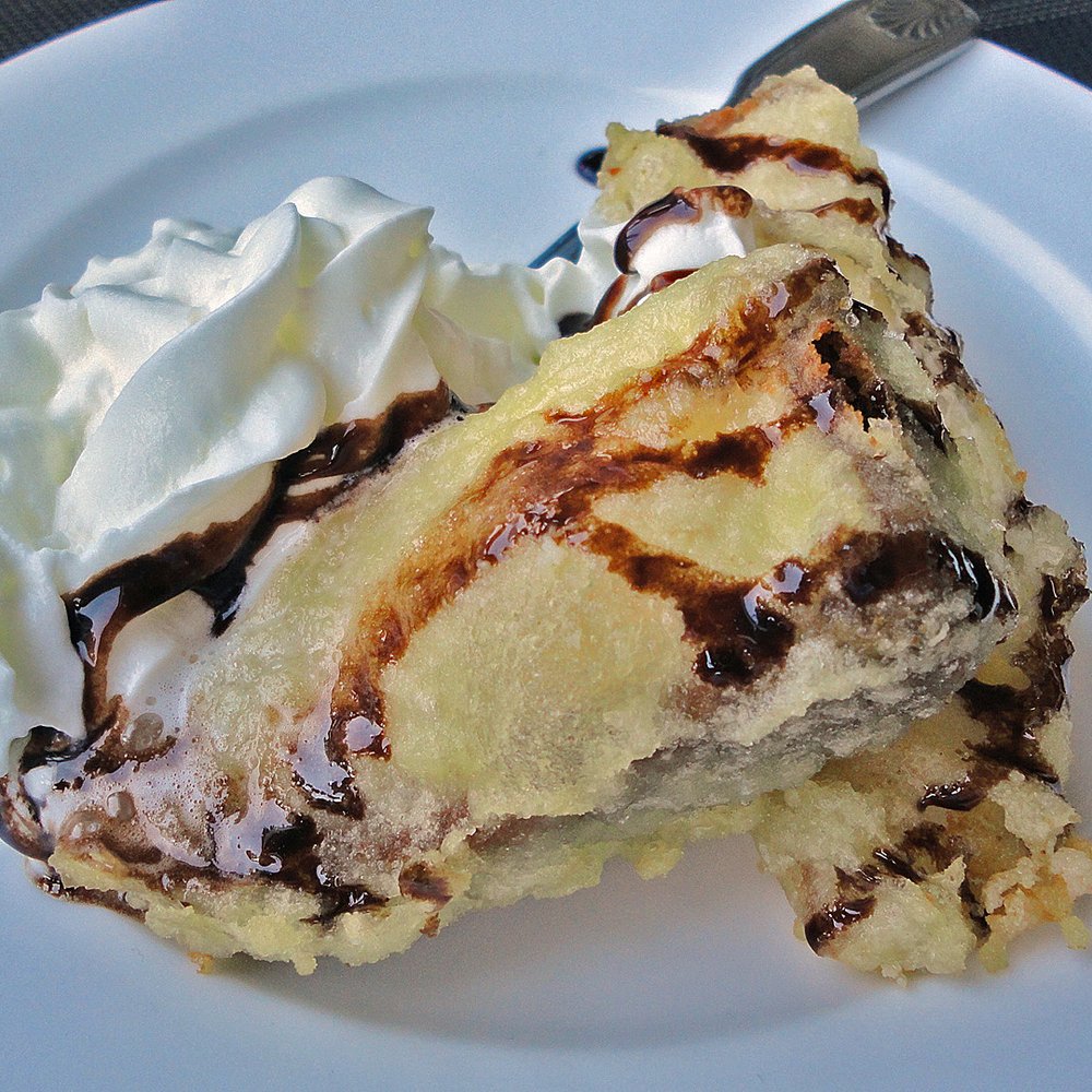 Akari Sushi - Fried Cheesecake...I know it's bad for you but it was oh so good. - Sushi Bars Near Me - Poughkeepsie, New York Akari Sushi - Fried Cheesecake...I know it's bad for you but it was oh so good. - Sushi Bars Near Me - Poughkeepsie, New York