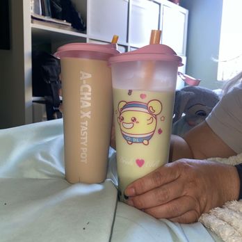 Tasty Pot - hokkaido & matcha rose milk tea - Taiwanese Near Me - Newark, California Tasty Pot - hokkaido & matcha rose milk tea - Taiwanese Near Me - Newark, California