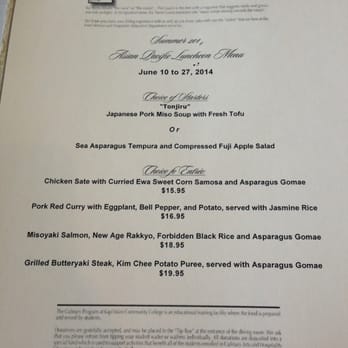 Ka Ikena Laua'e Restaurant - Summer session 1, 2014 menu - American Near Me - Honolulu, Hawaii