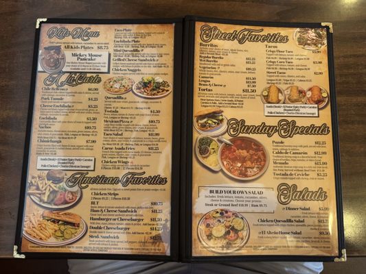 Menu photo 2 El Alteno Yerington, NV Menu photo 2 El Alteno Yerington, NV