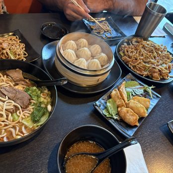 Noodle Harbor - Spicy beef brisket noodle A1. Xiao Long Bao (Soup Dumplings) (8) potstickers, F4. Combination Chow Mein (Chicken & Beef & Shrimp) - Japanese Near Me - Las Vegas, Nevada Noodle Harbor - Spicy beef brisket noodle A1. Xiao Long Bao (Soup Dumplings) (8) potstickers, F4. Combination Chow Mein (Chicken & Beef & Shrimp) - Japanese Near Me - Las Vegas, Nevada