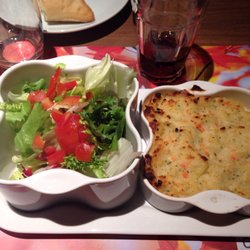 Campanile - Bordeaux Sud Pessac - Écrasé de panais au comté AOC et mesclun... Mouais...