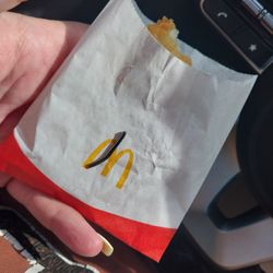 McDonald's - Metal piece my child choked on while eating this hashbrown