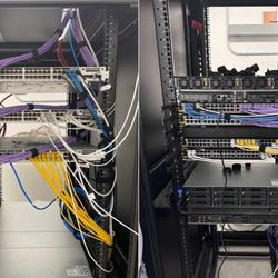Metro-Ethernet - Updating the organization's network core on the fly. Replacing outdated switches with a full-fledged L3 network core based on Aruba 6400