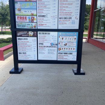 Andy's Frozen Custard - Menu board - Desserts Near Me - College Station, Texas Andy's Frozen Custard - Menu board - Desserts Near Me - College Station, Texas