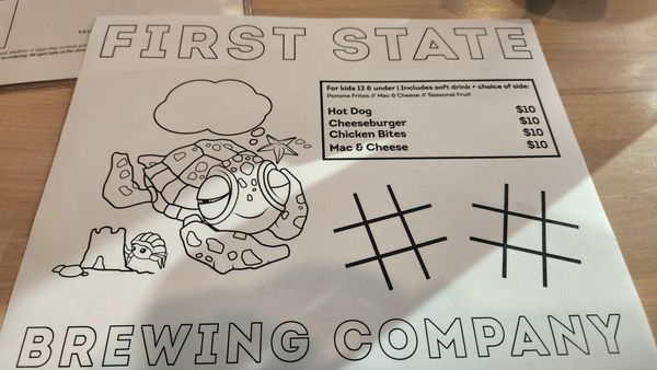 Menu photo 1 First State Brewing Rehoboth Beach, DE Menu photo 1 First State Brewing Rehoboth Beach, DE